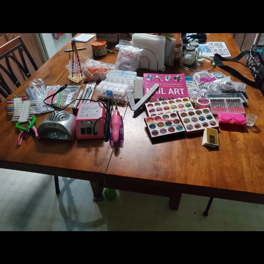 HUGE DIY PROFESSIONAL NAIL KIT